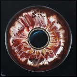 Irismalerei III, Acryl und Mischtechnik auf Leinwand;
30 x 30 cm;